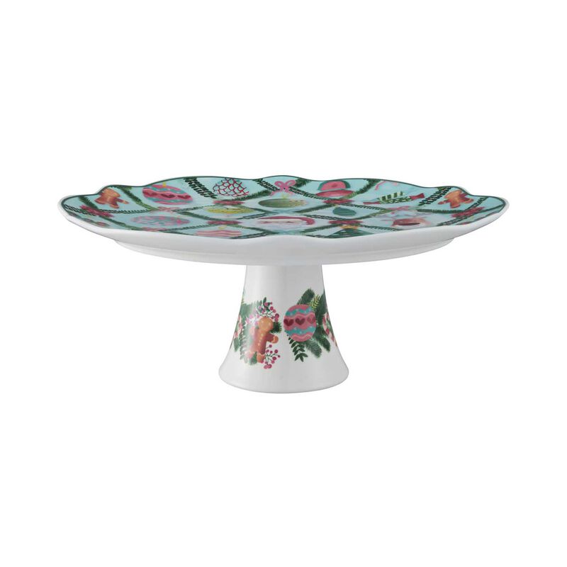 Maxwell & Williams Tis The Season Footed Cake Stand 30cm Gift Boxed image number 0
