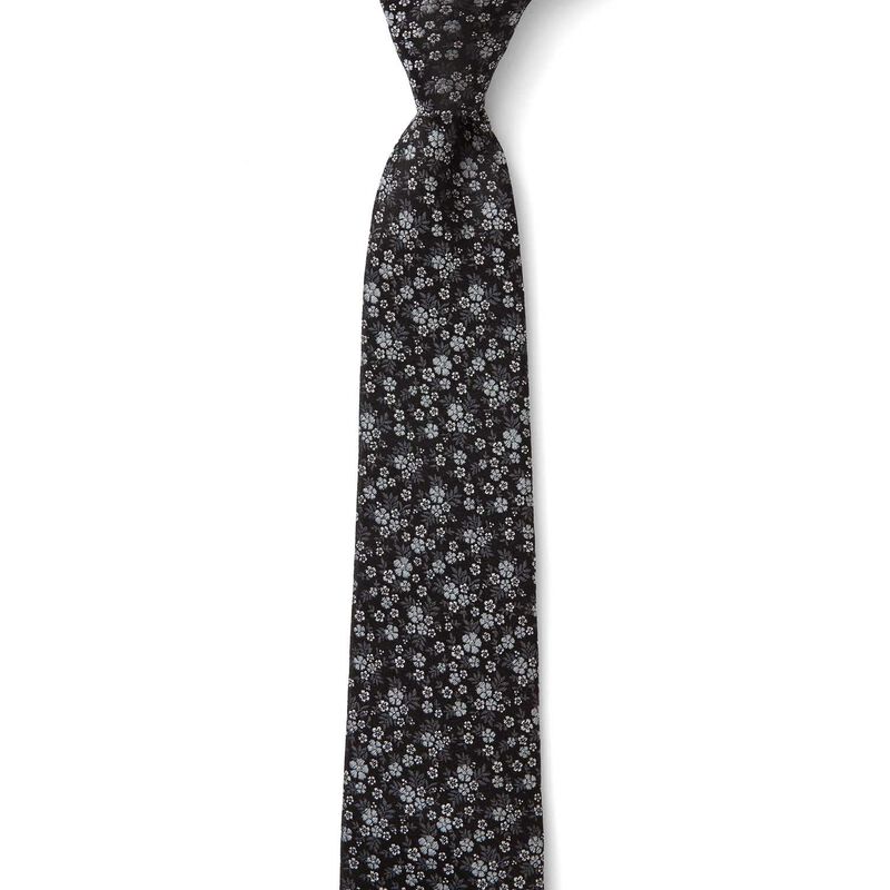 Joe Black Tiny Flowers 7.5cm Tie image number 0