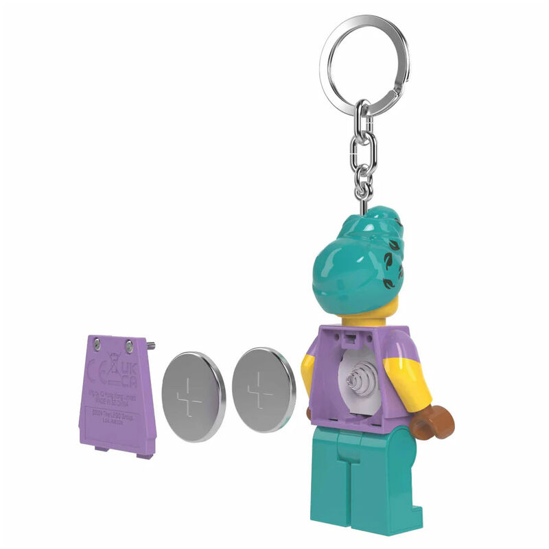 LEGO Minifigure Light Keyring Ceramic Girl image number 1