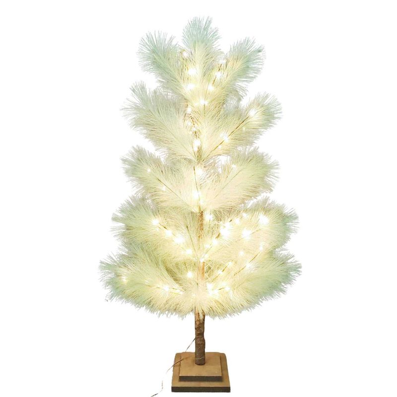 Whisp Tree With 82 LEDs Green 90cm image number 0