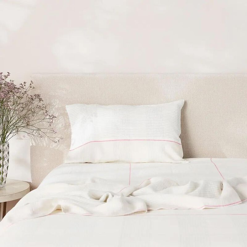 George Street Linen Pure Linen Pillowcase Set Of 2 image number 0