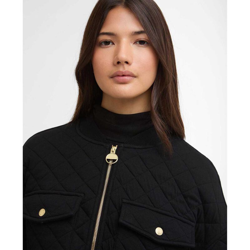 Barbour International Katya Sweat Bomber image number 2