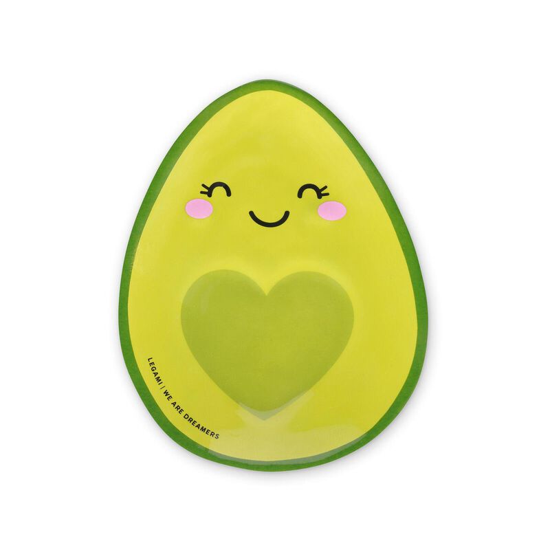 Legami Rings & Things Ceramic Plate - Avocado image number 1