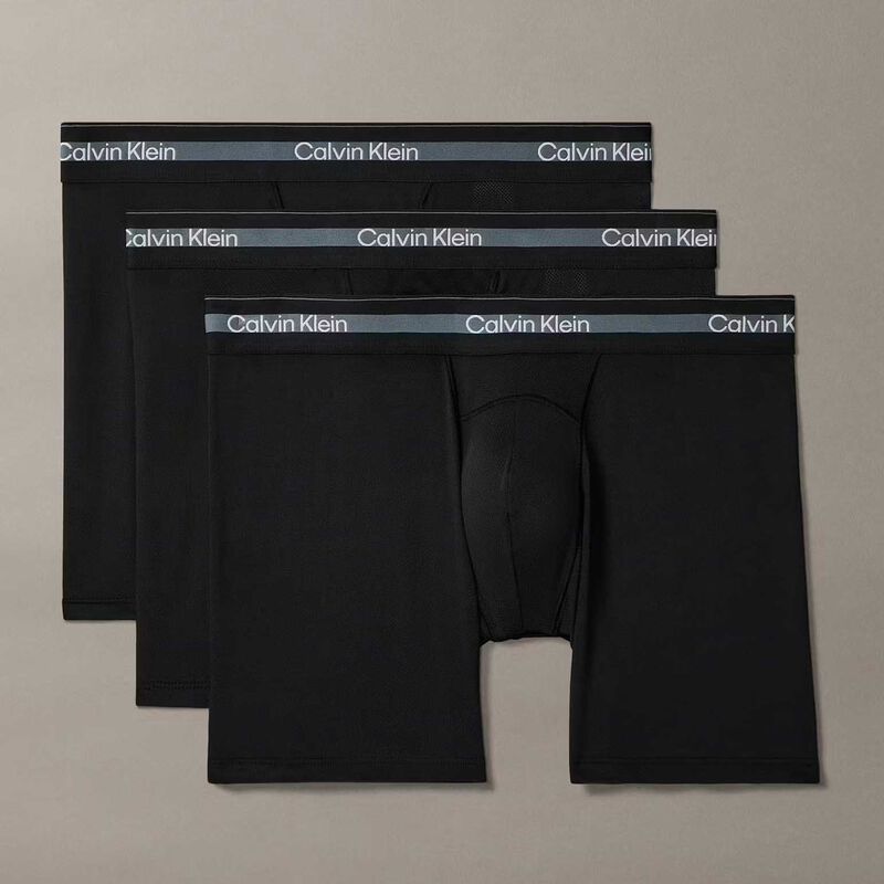 Calvin Klein Icon Active Mesh Boxer Briefs - 3 Pack image number 1
