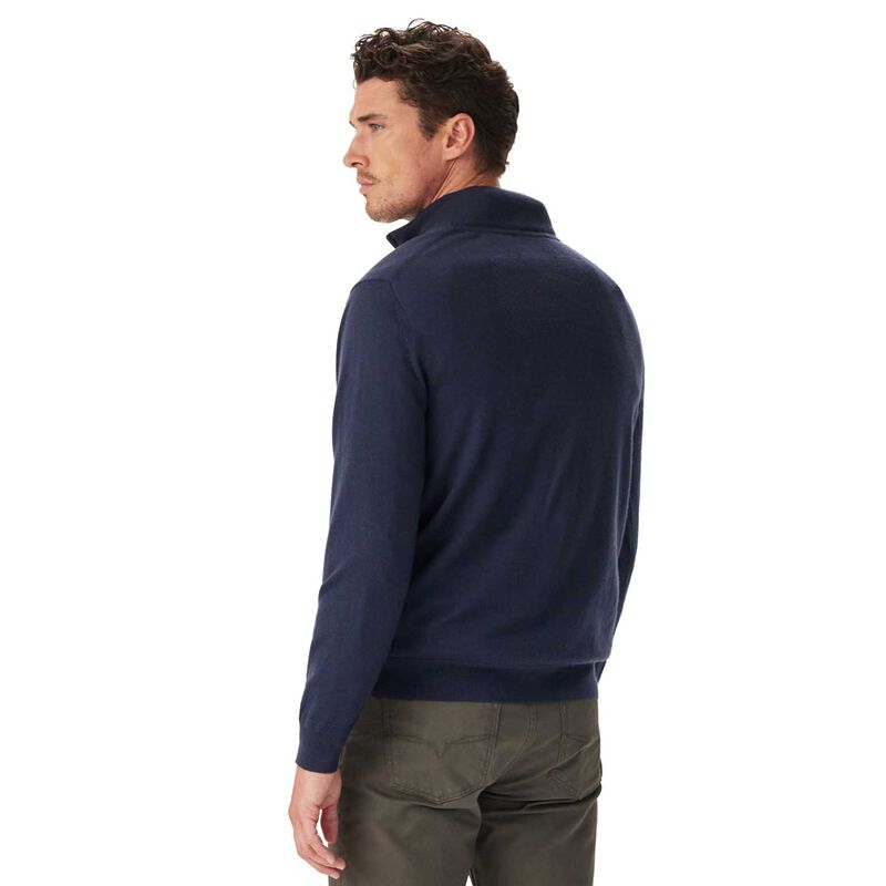 R.M. Williams Ernest Merino 1/4 Zip Knit image number 1