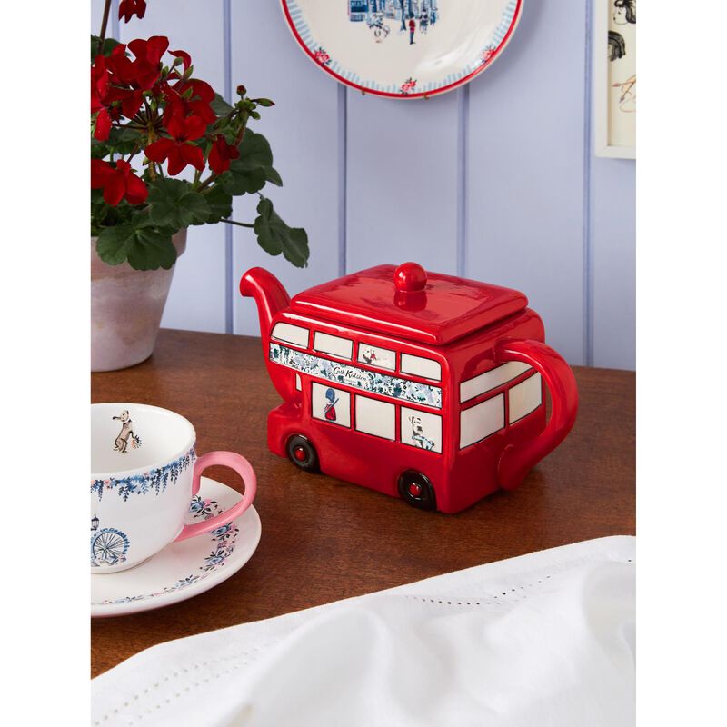 Cath Kidston London Bus Teapot image number 3