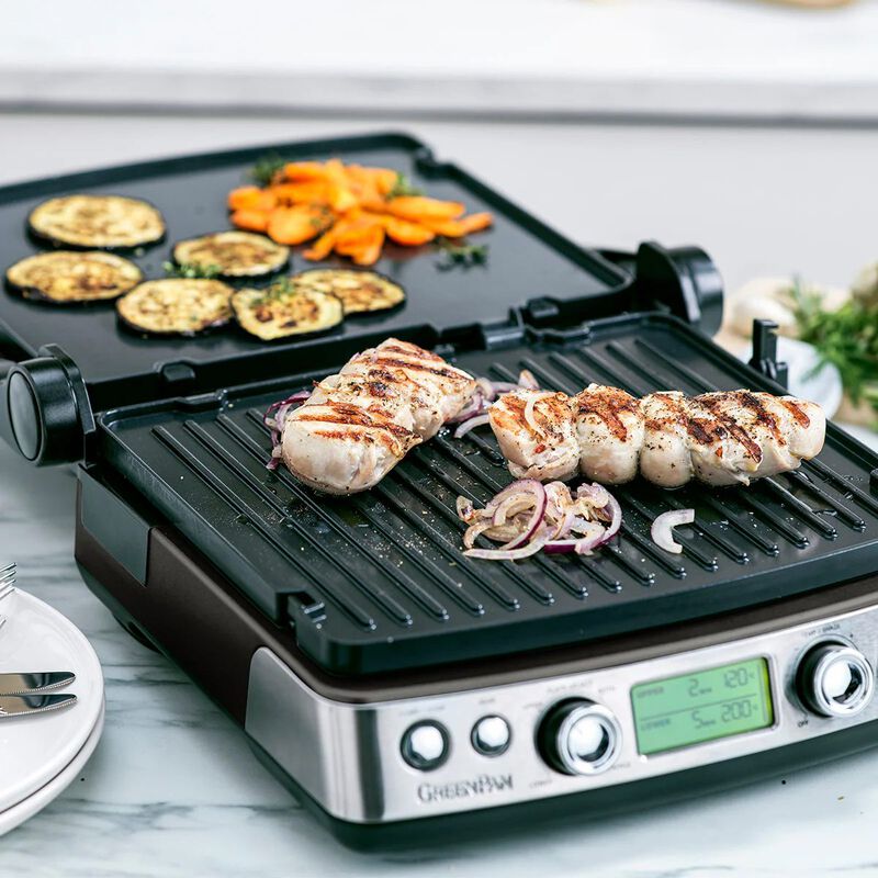 GreenPan Contact Grill - Black image number 3