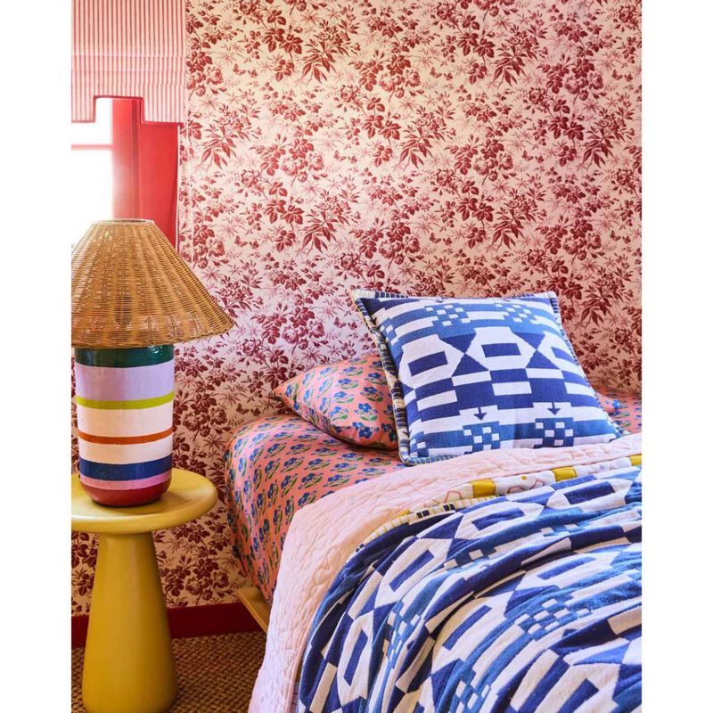 Kip&Co X Anna Spiro Tik Tak Woven Cushion image number 1