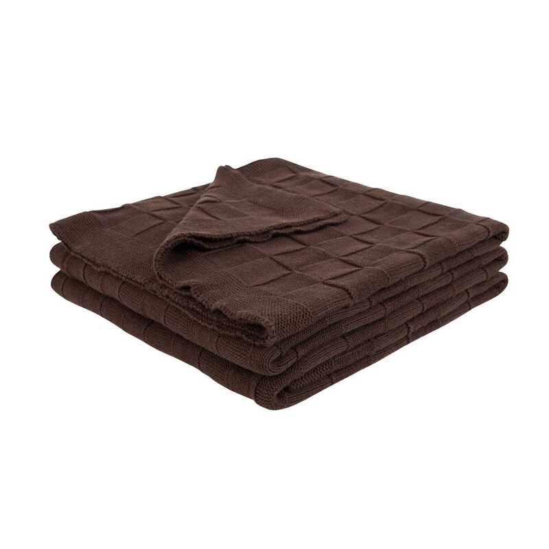 Wallace Cotton Entwine Cotton Throw image number 1