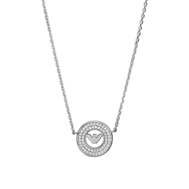 Emporio Armani Sterling Silver Pendant Necklace EG3585040 image number 0