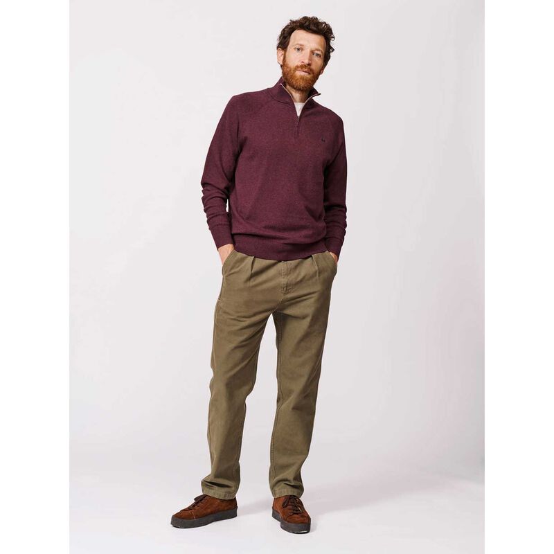 Aubin Bonby Zip Neck Jumper image number 3