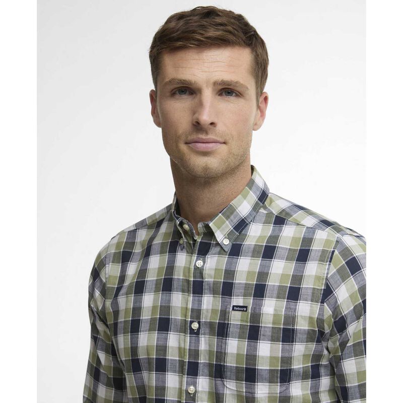 Barbour Harwood Gingham Long-Sleeved Tailored Shirt image number 2