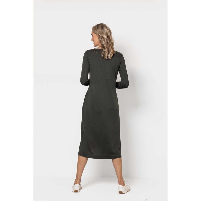 B Essentials by Ballantynes V Neck Dress image number 5