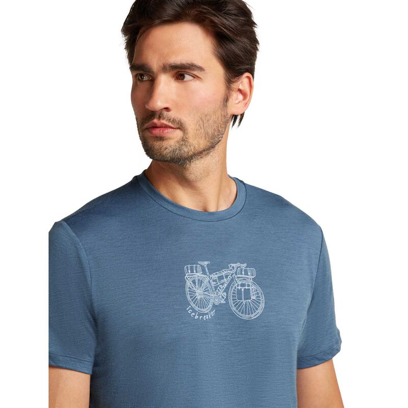 Icebreaker M Merino 150 Tech Lite SS Tee Adventure Ride image number 6