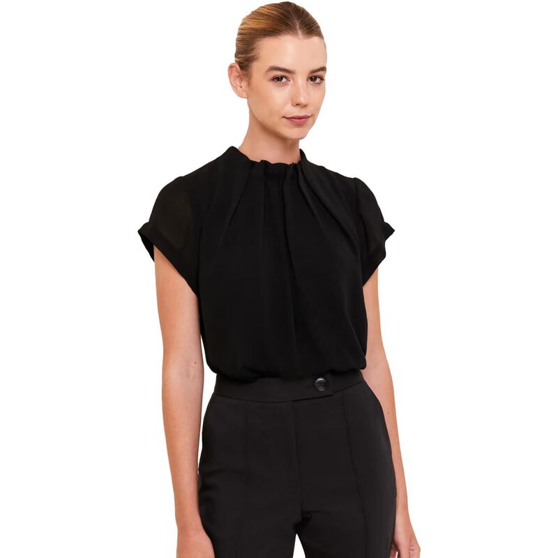 SABA Willa High Neck Ss Top image number 0