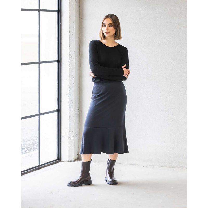 Vassalli Carrie Skirt 100% Merino image number 7