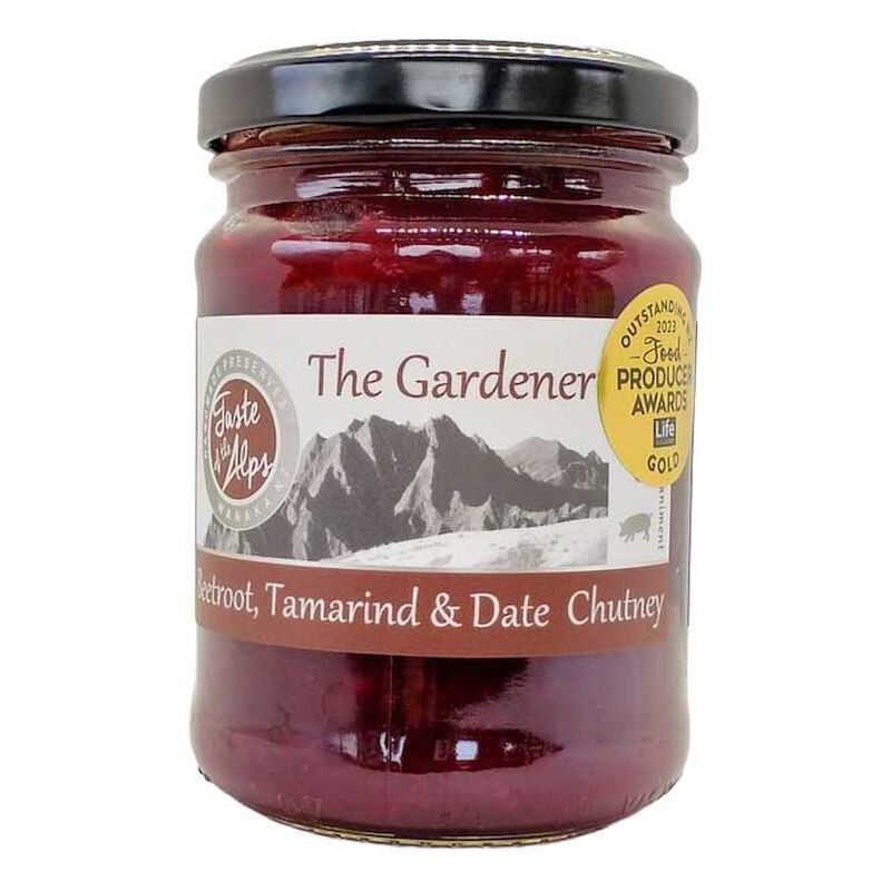 Taste of the Alps The Gardener Beetroot & Date Chutney 280g image number 0