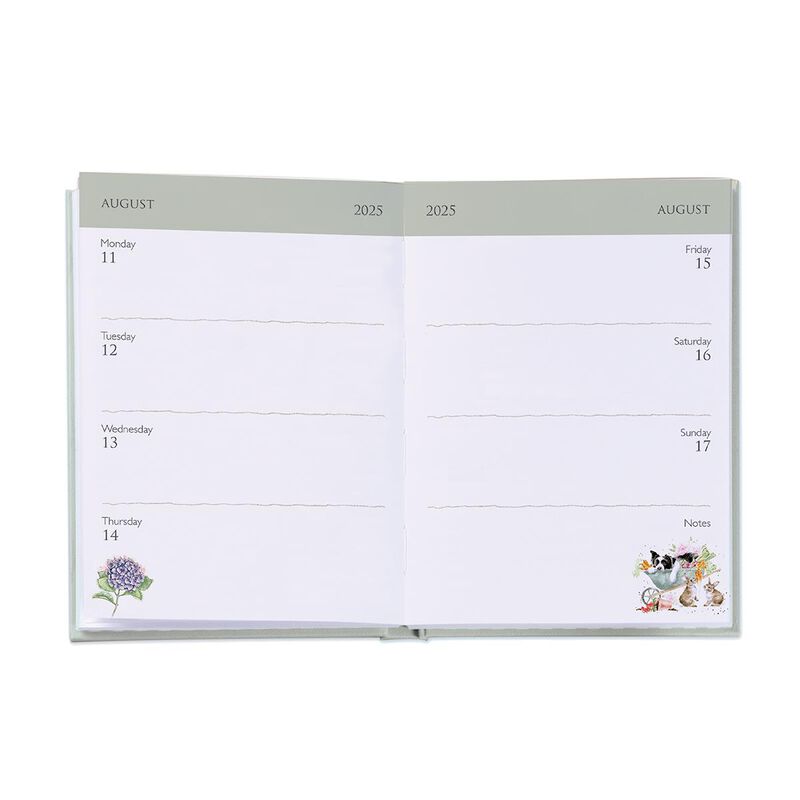 Image Gallery Highlnd Cow Flexi Diary 2025 image number 3