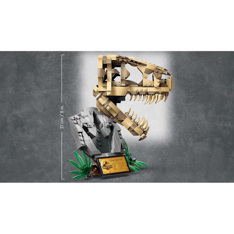 LEGO® Jurassic World Dinosaur Fossils: T. rex Skull image number 2
