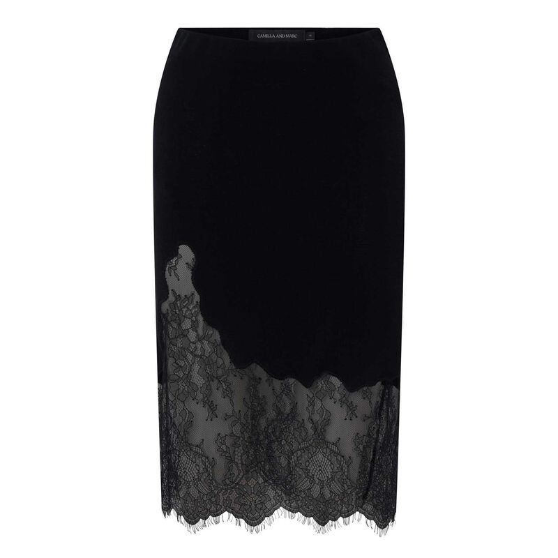 Camilla and Marc Cayana Lace Knit Skirt image number 2