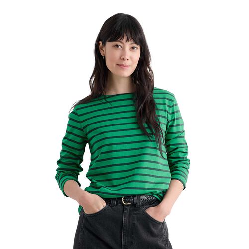 Seasalt Cornwall Sailor Shirt Breton Glade