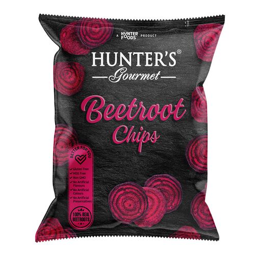 Hunter's Gourmet Beetroot Chips 60g