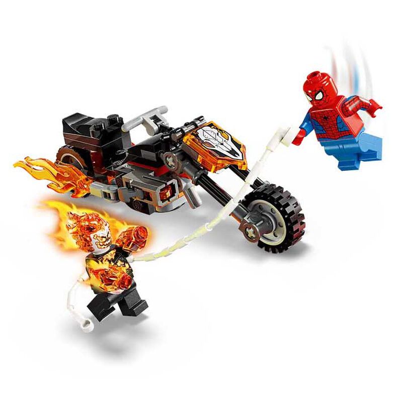 LEGO Super Heroes Marvel Spider-Man vs. Ghost Rider Motorcycle image number 1