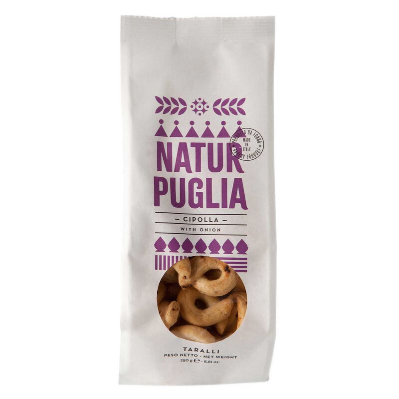Natur Puglia Taralli Onion 250g image number 0