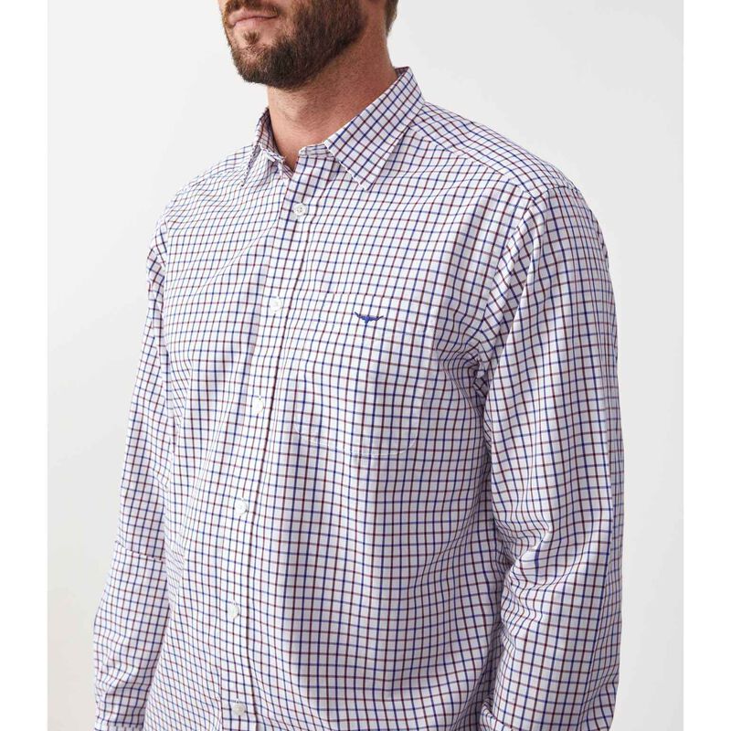 R.M. Williams Newland Poplin Check Shirt image number 2