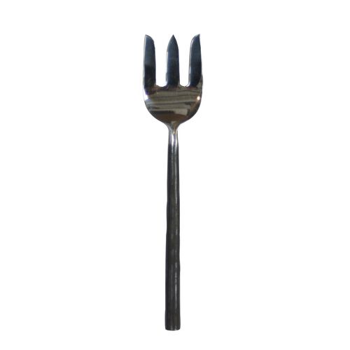 French Country Black Handle Serving Fork Small