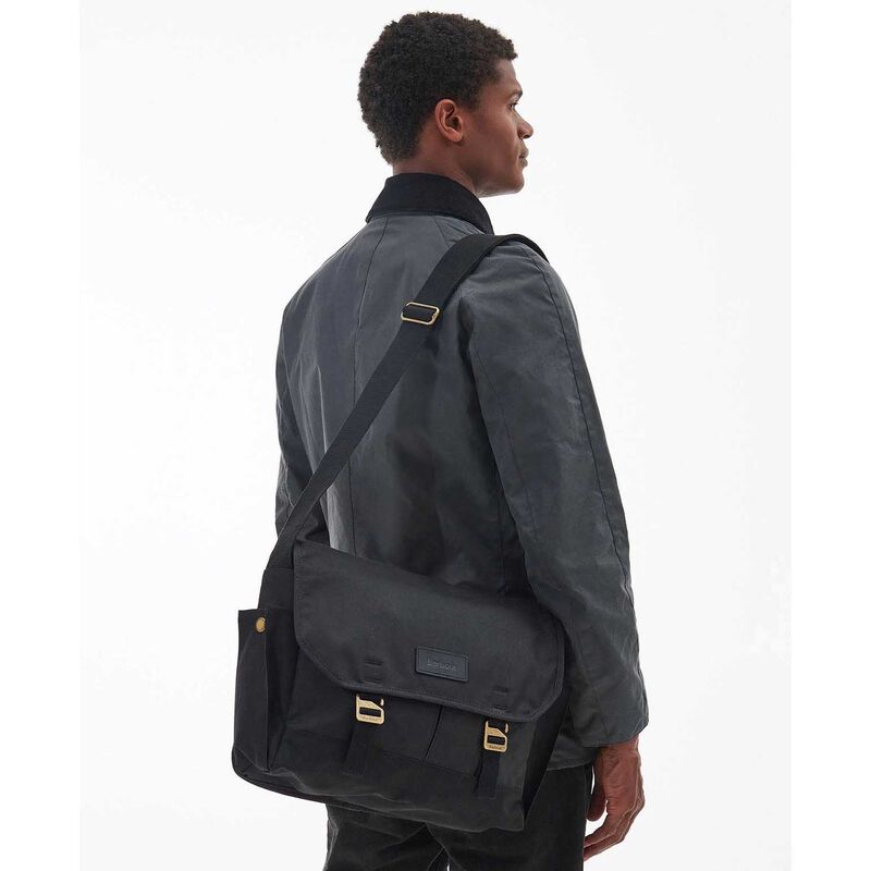 Barbour Essential Wax Messenger Bag image number 1