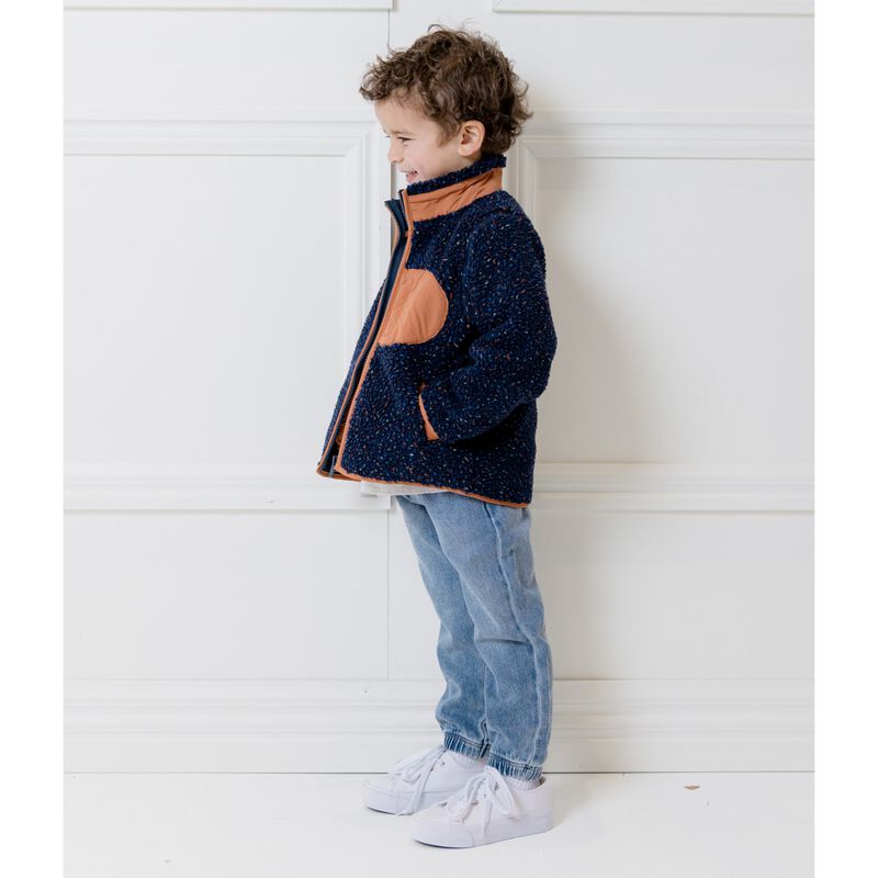 Milky Fleck Sherpa Jacket image number 3