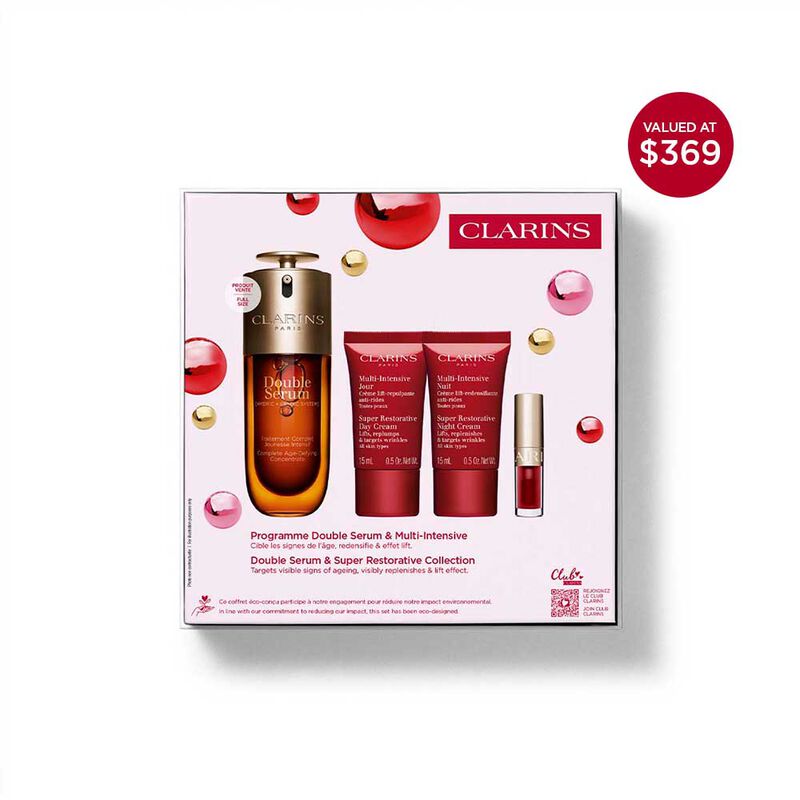 Clarins Double Serum & Super Restorative Collection image number 1