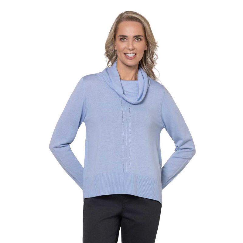 B Essentials by Ballantynes Cowl Neck Jersey image number 0