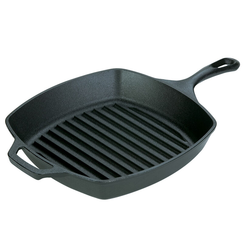 Lodge Logic Cast Iron Square Grill Pan 26.7 x 4.5cm image number 0