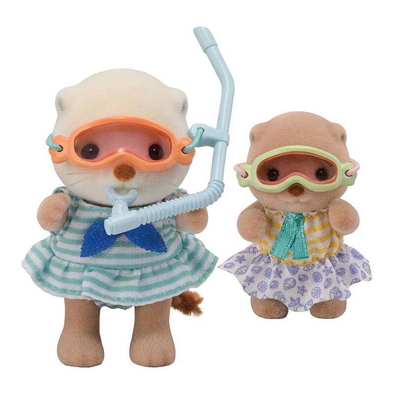 Sylvanian Families Sea Otter Sisters- Splashy Snorkel Set image number 2