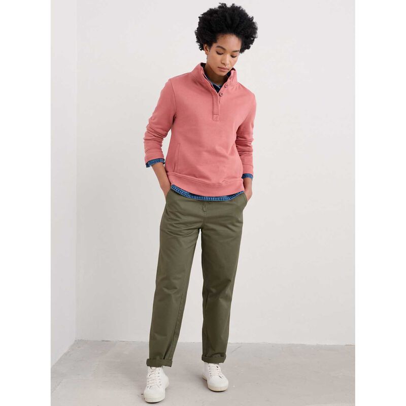 Seasalt Cornwall Greenshank Sweatshirt Rose Dew image number 3