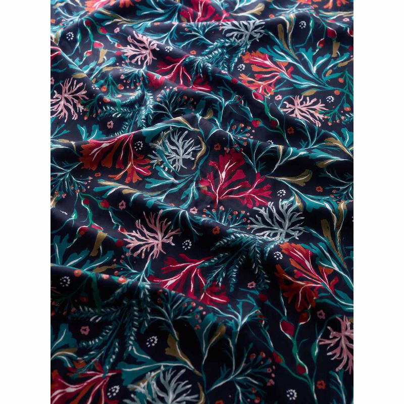 Seasalt Cornwall May Garland Circle Scarf Seaweed Bloom Maritime image number 2