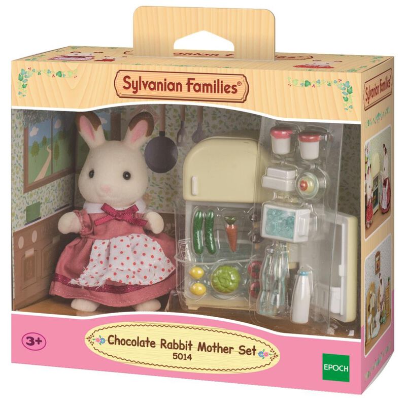 Sylvanian Families Chocolate Rabbit Mother Set image number 0