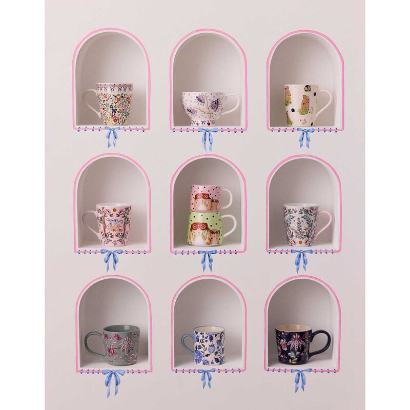 Cath Kidston Meerkats Green Billie Mug image number 2