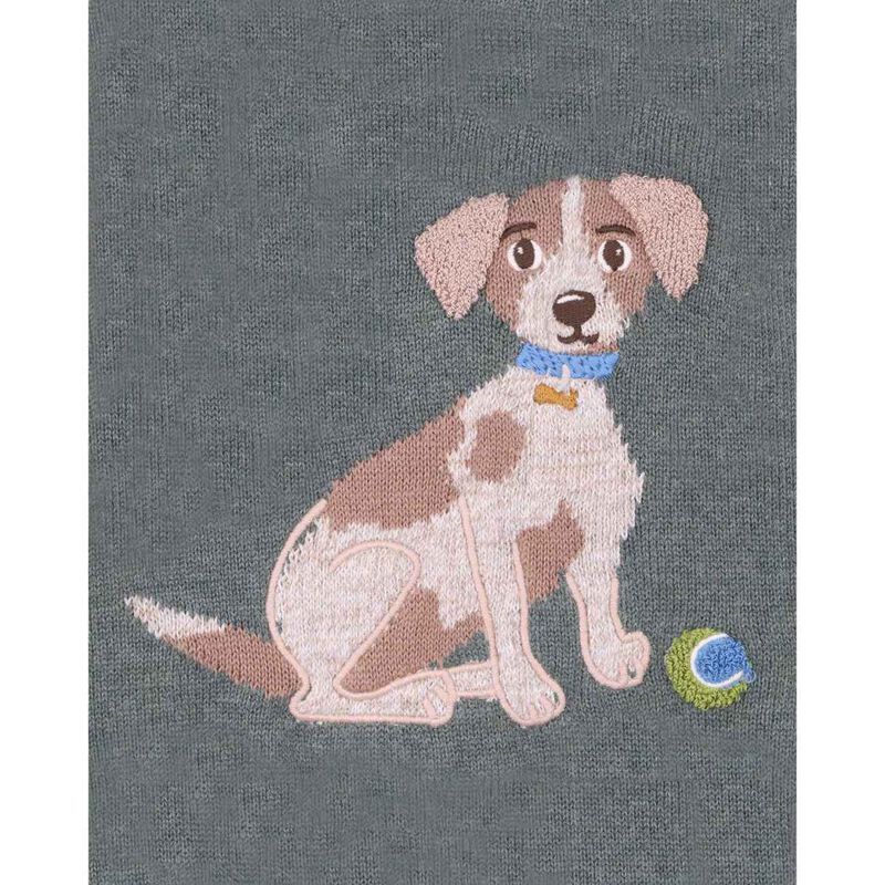 B&eacute;b&eacute; Otto Proud Puppy Organic Knitted Jumper image number 3