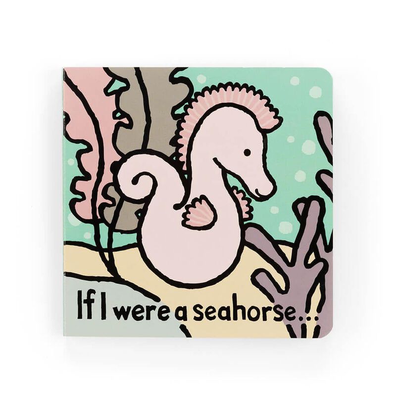 Jellycat If I Were A Seahorse Board Book image number 0