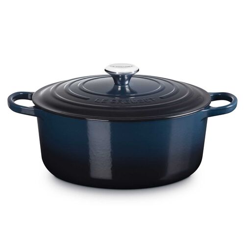 Le Creuset Cast Iron Round Casserole 28cm - Nuit
