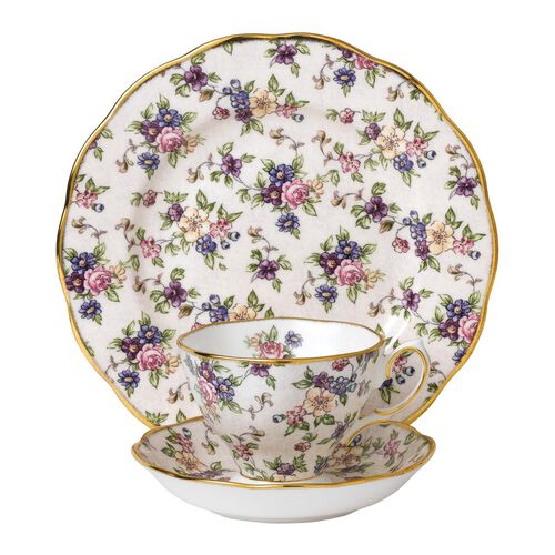 Royal Albert 100 Years Teaware Teacup, Saucer, Plate 1940