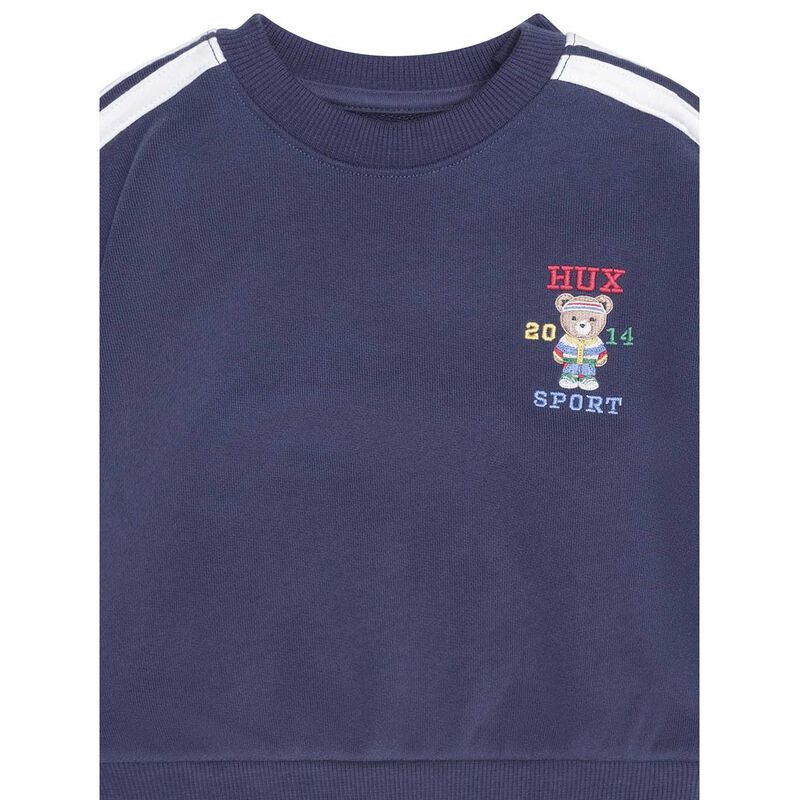 Huxbaby Sport Sporty Stripe Sweatshirt 3M-2Y image number 1