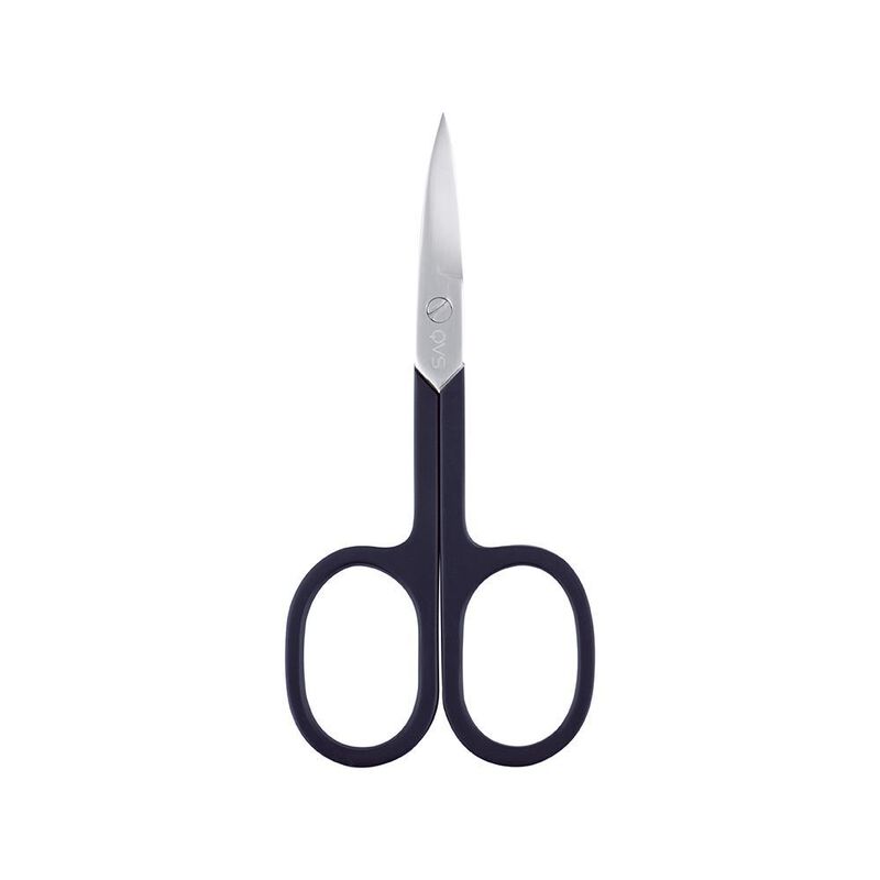 QVS Tempo Soft Touch Curved Nail Scissors image number 0