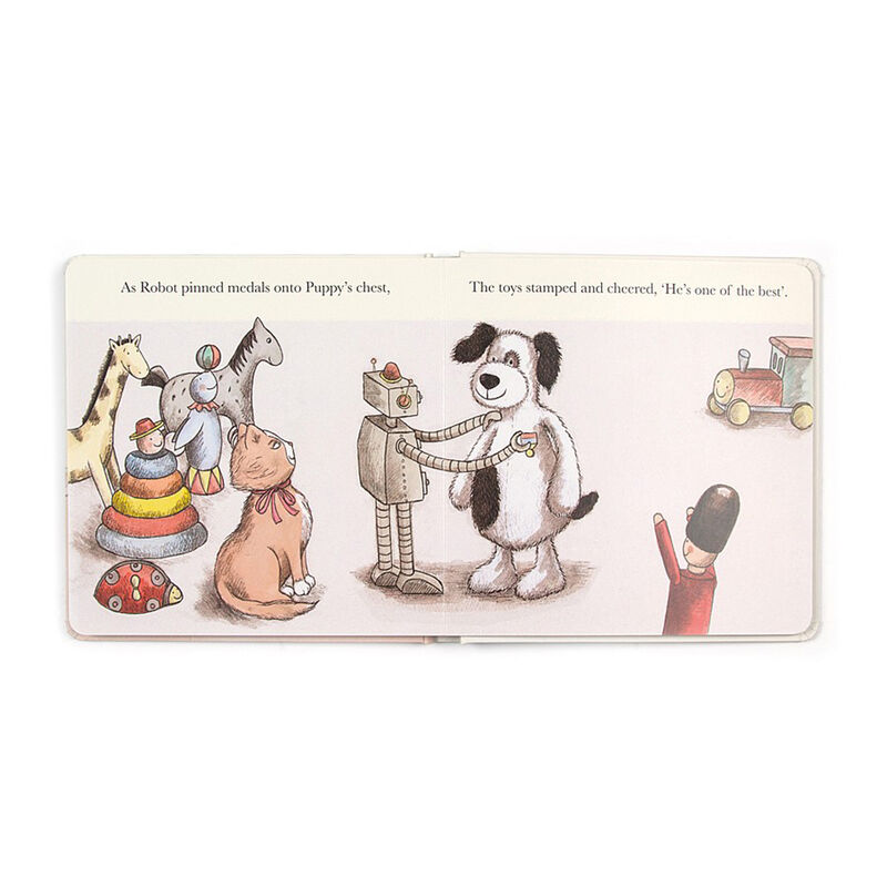 Jellycat Scruffy Puppy Book image number 1