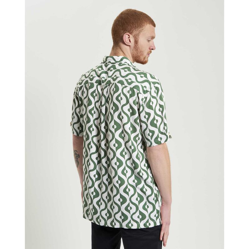 Ben Sherman Carnaby Geo Print Short Sleeve Shirt image number 1