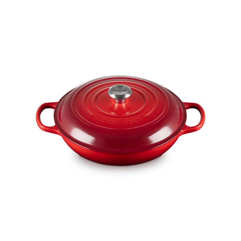 Le Creuset Signtature Cast Iron Shallow Casserole 30cm image number 11