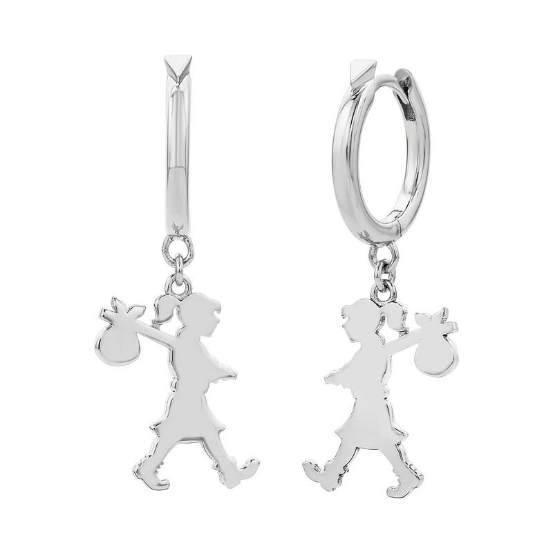 Karen Walker Small Runaway Girl Earrings image number 0